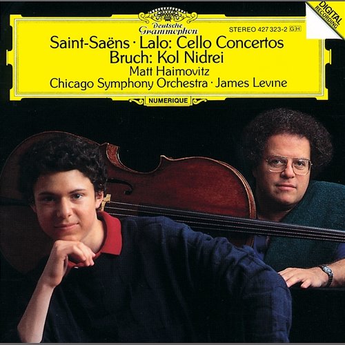 Saint-Saens: Cello Concerto / Lalo: Cello Concerto / Bruch: Kol Nidrei Matt Haimovitz, Chicago Symphony Orchestra, James Levine