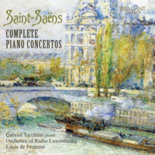 Saint-Saens: Complete Piano Concertos Tacchino Gabriel
