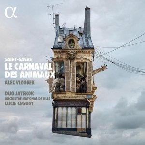 Saint-Saëns: Le Carnaval Des Animaux, płyta winylowa Duo Jatekok, Leguay Lucie, Alex Vizorek, Orchestre National de Lille