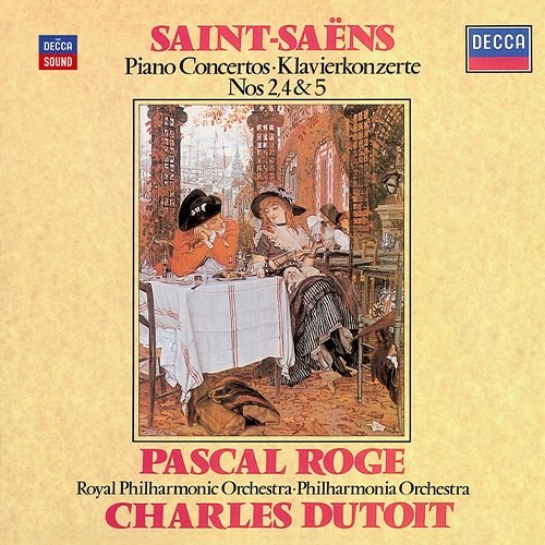 Saint-Saens: Piano Concertos Nos.2, 4 & 5 Pascal Rogé, Royal Philharmonic Orchestra, Philharmonia Orchestra, Charles Dutoit
