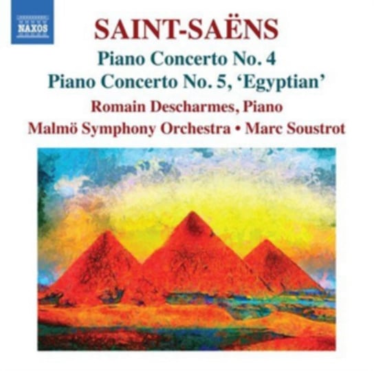 Saint-Saëns: Piano Concertos Nos. 4 and 5 Descharmes Romain