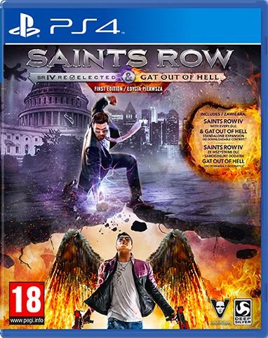 Saints Row 4: Re-Elected + Gat Out of Hell First Edition Koch Media