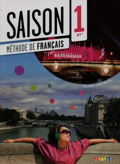 Saison 1. Podręcznik + CD + DVD. Poziom A1+ Cocton Marie-Noelle, Heu Elodie, Houssa Catherine