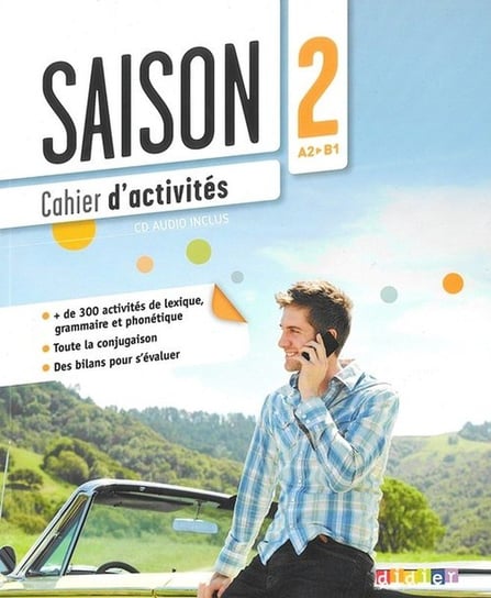 Saison 2 ćwiczenia + CD. Audio poziom A2-B1 Cartier Isabell, Dereeper Camille, Gomy Camille