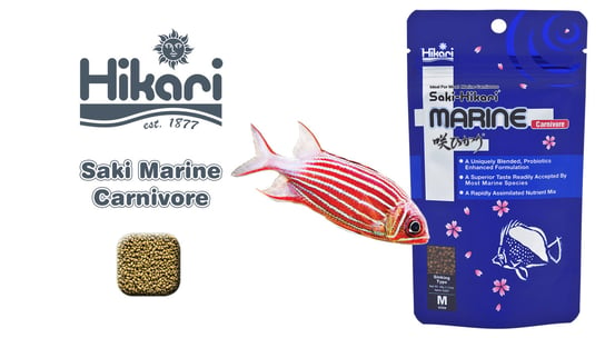 Saki Hikari Marine Carnivore M 40G Hikari