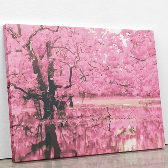 Sakura - Malowanie po numerach 50x40 cm ArtOnly