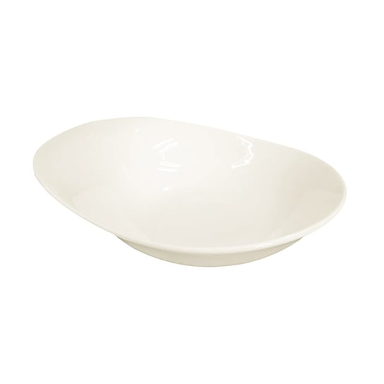 Salaterka nieregularna ALTOMDESIGN Happy Home, biała, 25,5x20 cm, 750 ml ALTOMDESIGN