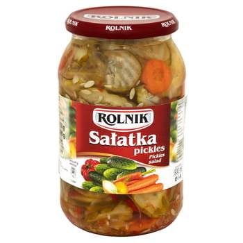Sałatka Pickles 900 ml Rolnik Rolnik