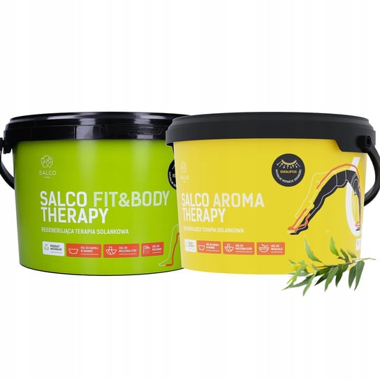 Salco Sport Therapy Aroma Kolagen, Zestaw Soli 2X3Kg Salco