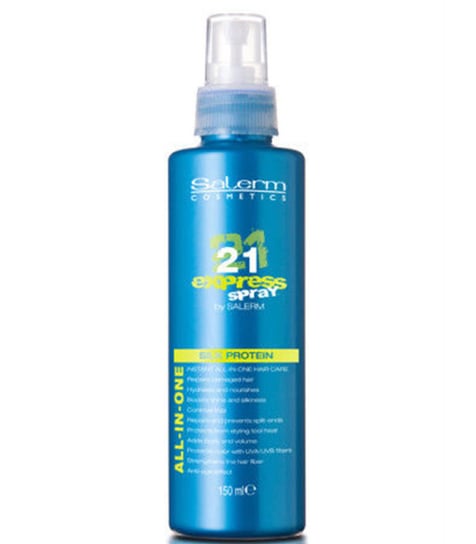 Salerm, 21 Express, Spray nawilżający do włosów, 150 ml Salerm