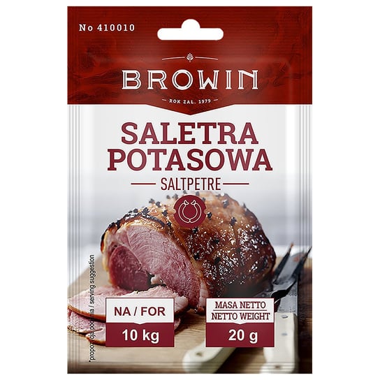 Saletra potasowa Browin do peklowania mięsa 20 g Browin
