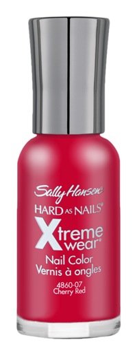 Sally Hansen, Xtreme Wear Hard As Nails, Lakier, 007 Cherry Red, 11,8 ml Sally Hansen