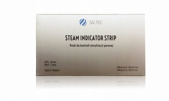 SALTEC - Testy kontroli sterylizacji 200/400szt., Wyrób medyczny Saltec