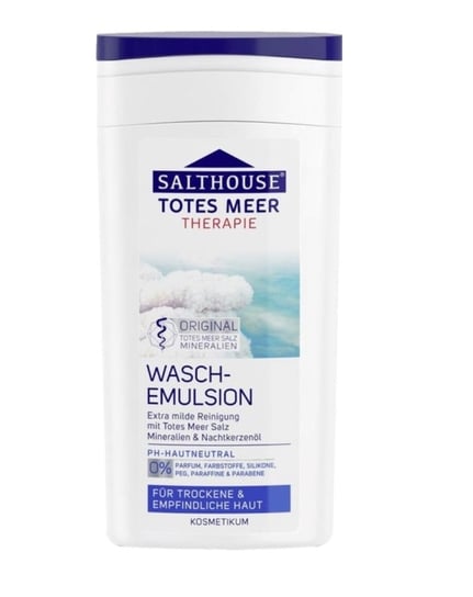 Salthouse, Totes Meer Therapie, emulsja do codziennej pielęgnacji skóry twarzy, 200 ml Salthouse