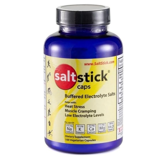 SaltStick, Zestaw elektrolitów,  Suplement diety, 100 kaps. SaltStick