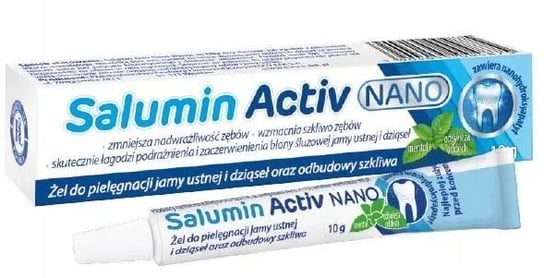 Salumin Activ Nano, żel do pielęgnacji jamy ustnej Hasco-Lek