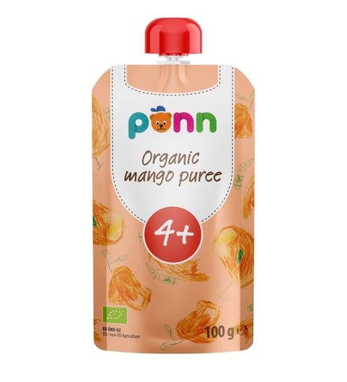 Salvest Ponn Bio Puree Z Mango 100% (100 G) SALVEST
