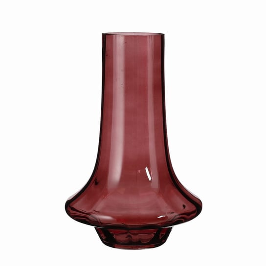 SAMANTA szklany wazon h-27 cm - czerwony Mica Decorations