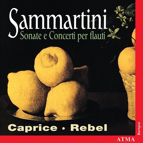 Sammartini, G. / Maute: Sonate e Concerti per flauti Ensemble Caprice, Rebel