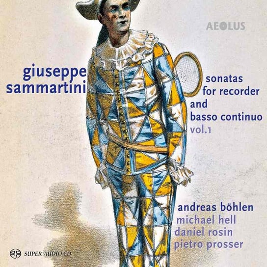 Sammartini: Sonatas For Recorder And Basso Continuo. Volume 1 Bohlen Andreas, Rosin Daniel, Prosser Pietro