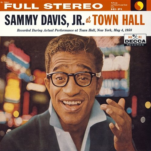 Sammy Davis, Jr. At Town Hall Sammy Davis Jr.