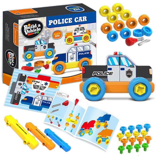 Samochód Auto Do Skręcania Model Policja Zabawka Dla Dzieci Trifox