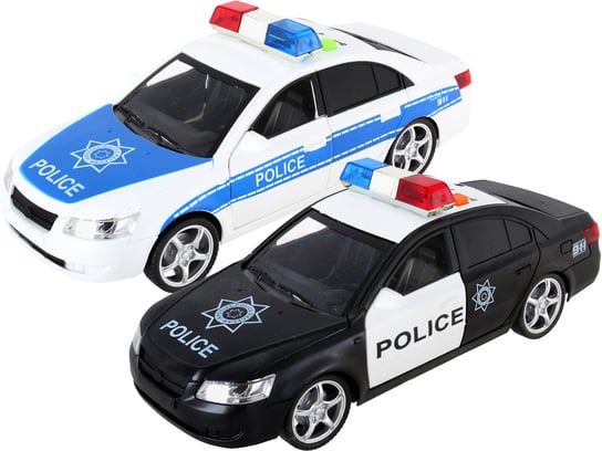 Samochód Policyjny Auto POLICJA Światło Dźwięk 1:16 syrena MIX Kolor wysyłamy losowo Gazelo
