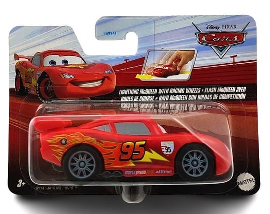 Samochód z napędem Lightning Zygzak McQueen Cars Mattel