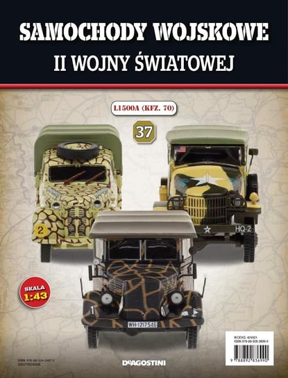 Samochody Wojskowe II Wojny Światowej Nr 37 De Agostini Publishing S.p.A.