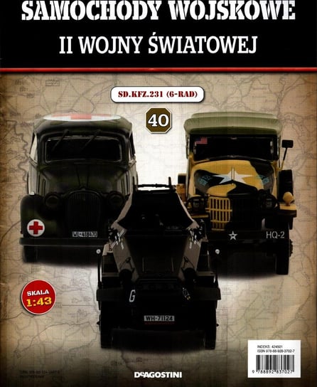 Samochody Wojskowe II Wojny Światowej Nr 40 De Agostini Publishing S.p.A.