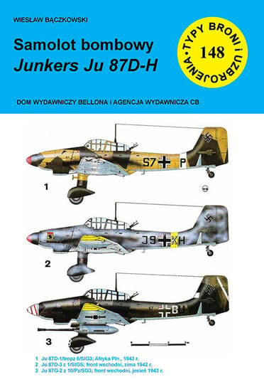 Samolot bombowy Junkers Ju 87D-H Bączkowski Wiesław