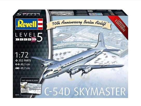 Samolot C-54D Skymaster Revell Berlin Airlift 70th Anniversary Revell