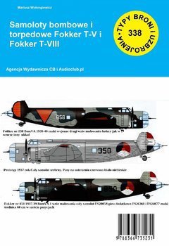 Samoloty bombowe i torpedowa Fokker T-V i Fokker T-VIII Wołongiewicz Mariusz