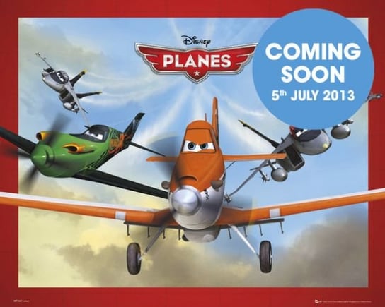 Samoloty Planes - plakat 50x40 cm Disney