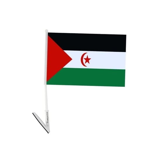 Samoprzylepna flaga Sahrawi Arabskiej Republiki Demokratycznej 5 sztuk 14x21cm Inny producent (majster PL)