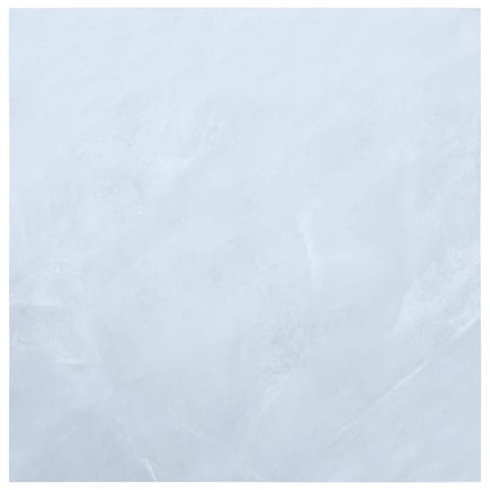 Samoprzylepne panele podłogowe, 5,11 m², PVC, biały marmur vidaXL
