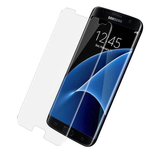 Samoprzylepne zabezpieczenie ekranu ze szkła hartowanego UV Light do Galaxy S7 Edge i zestawu LED Avizar