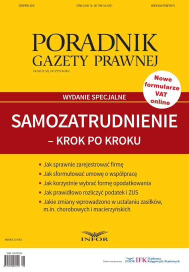 Samozatrudnienie krok po kroku Ziółkowski Grzegorz