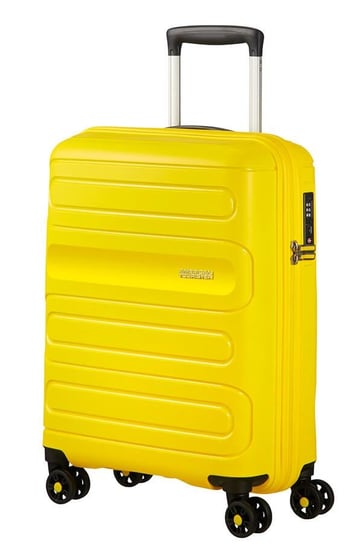 Samsonite, Sunside, Walizka kabinowa twarda, 107526 SUNSHINE YELLOW, 55 cm American Tourister