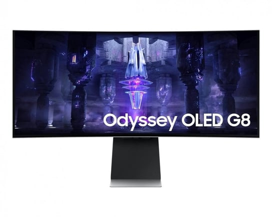 SAMSUNG 34'' Odyssey OLED G8 S34BG850SU LS34BG850SUXEN Srebrny Samsung
