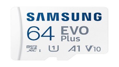 Samsung, 64GB, microSD EVO Plus, 2021 Samsung