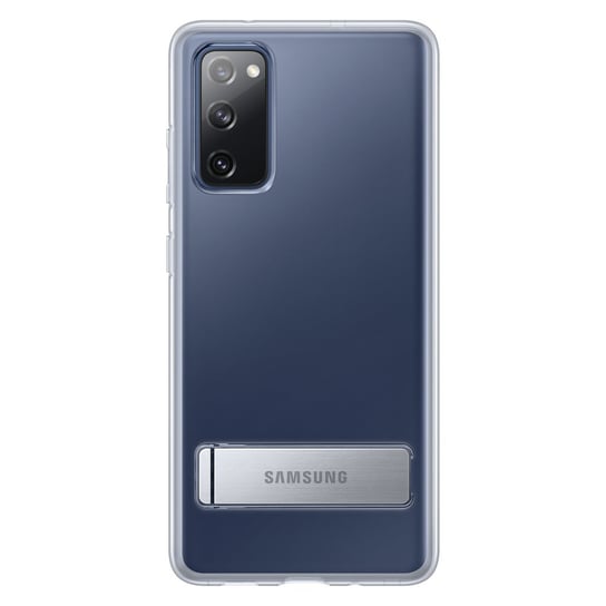 Samsung Clear Standing Cover żelowe etui pokrowiec z podstawką Samsung Galaxy S20 FE 5G przezroczysty (EF-JG780CTEGWW) Samsung