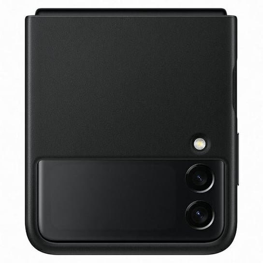 SAMSUNG Etui Leather Cover do Galaxy Z Flip 3 Black Samsung