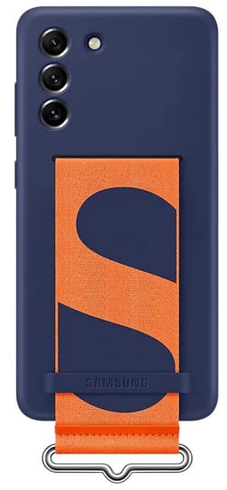 SAMSUNG Etui Silicone Cover z paskiem do S21 FE Navy Samsung