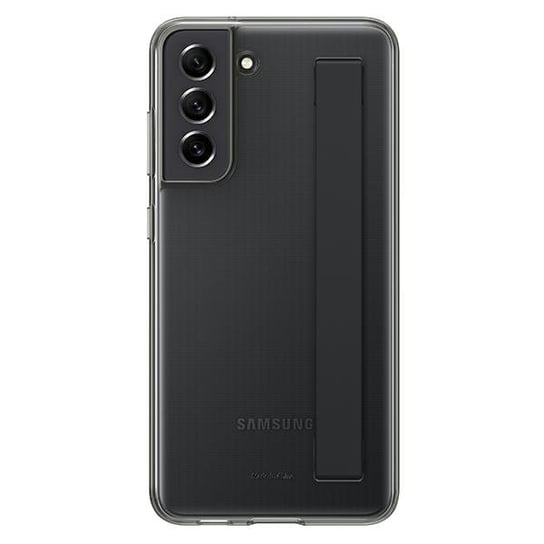 SAMSUNG Etui Slim Strap Cover do S21FE Dark Gray Samsung Electronics