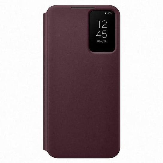 SAMSUNG Etui Smart Clear View Cover do Galaxy S22 Burgundy Samsung Electronics