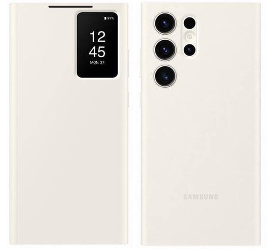 SAMSUNG Etui Smart View Wallet Case do Galaxy S23 Ultra Cream Samsung