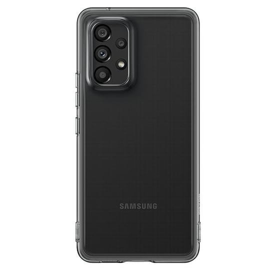 SAMSUNG Etui Soft Clear Cover do Galaxy A53 5G Black Samsung Electronics