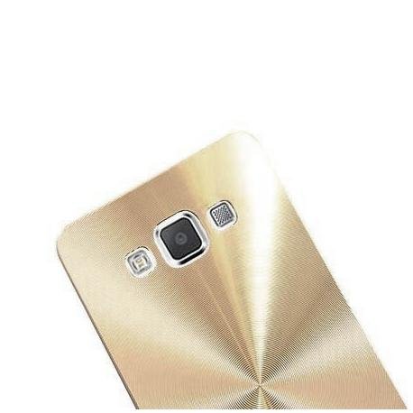 Samsung Galaxy A5 2015 plecki aluminiowe efekt cd - złote. EtuiStudio