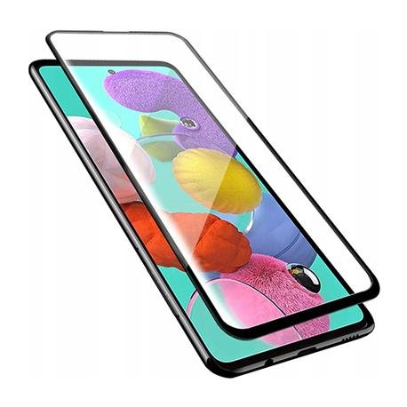 Samsung Galaxy A51 - Hartowane szkło 5D Full Glue - Czarny. EtuiStudio